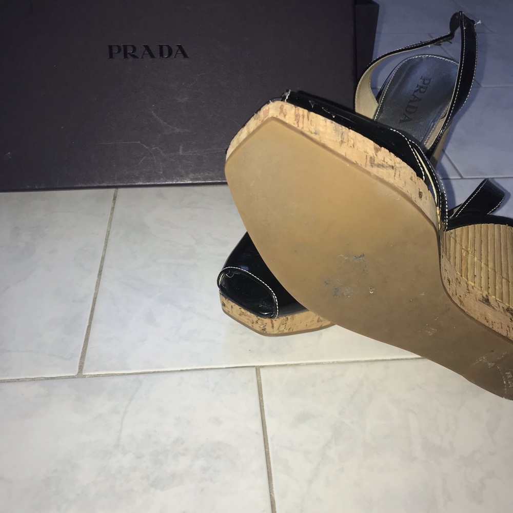 Prada Bamboo wedge - Picture 3 of 4